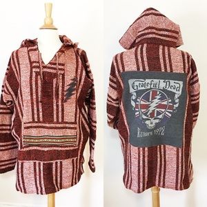 Upcycled Grateful Dead hoodie - Baja